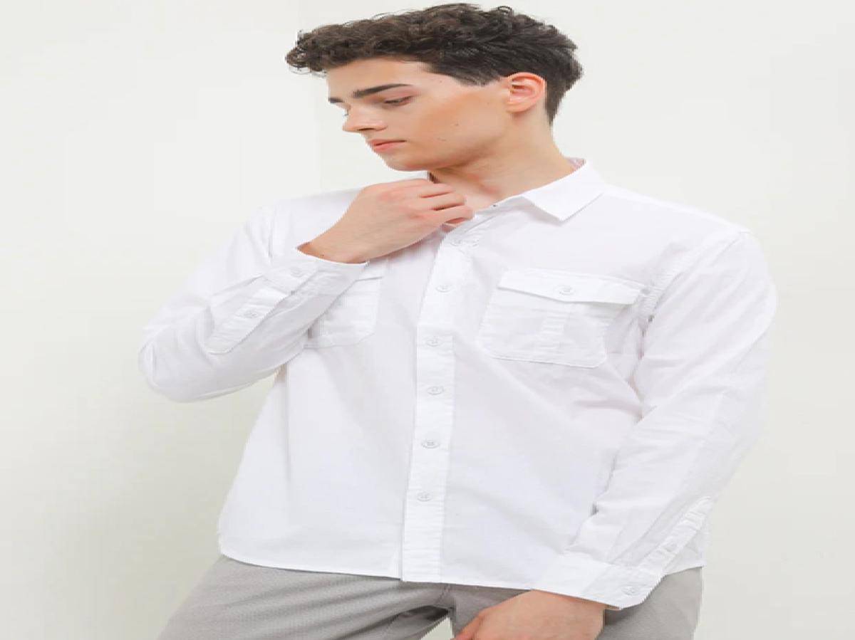 Cardinal Kemeja Lengan Panjang Slim Fit Pria Big Size C2948N08A