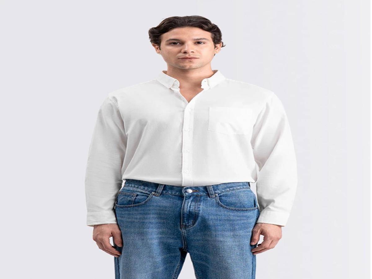 Livehaf - Oxford Long Shirt White