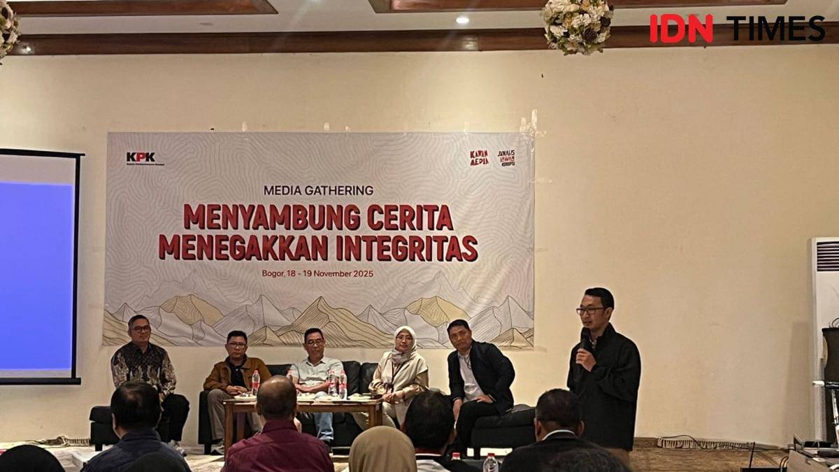 Diskusi KPK (IDN Times/Aryodamar)