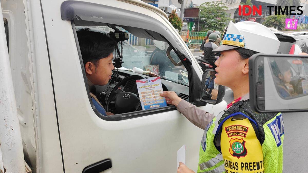 Operasi Zebra Jaya 2025 di Kota Bekasi.
