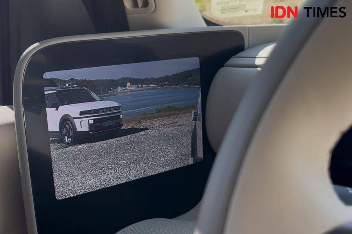 Bentuk spion canggih Honda All New NEXO