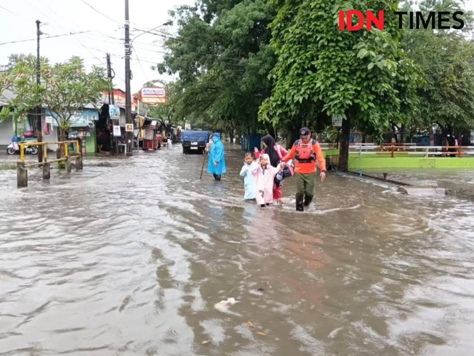 Banjir di Kota Bekasi. (Dokumen BPBD Kota Bekasi)