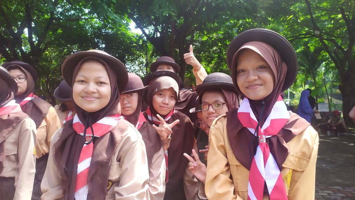 Siswa pramuka berkebutuhan khusus Semarang