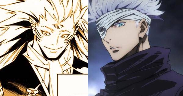 Gojo dan Dura dengan mata spesial mereka - Jujutsu Kaisen & Modulo