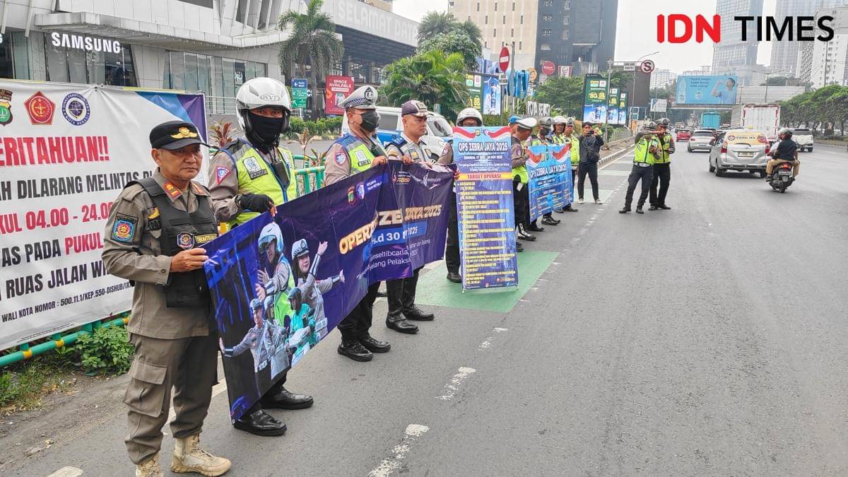 Operasi Zebra Jaya 2025 di Kota Bekasi