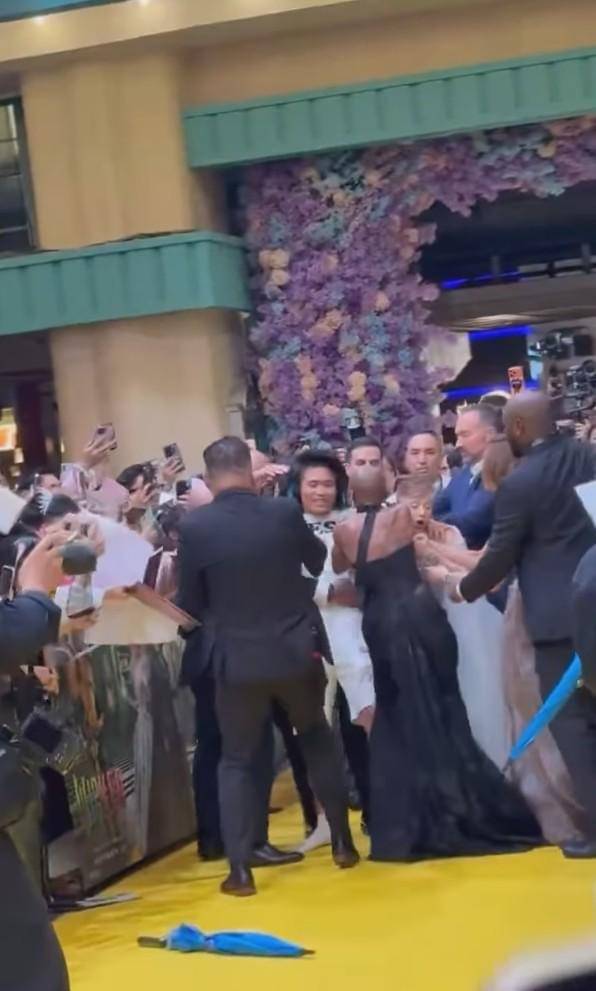 fans penyerang Ariana Grande