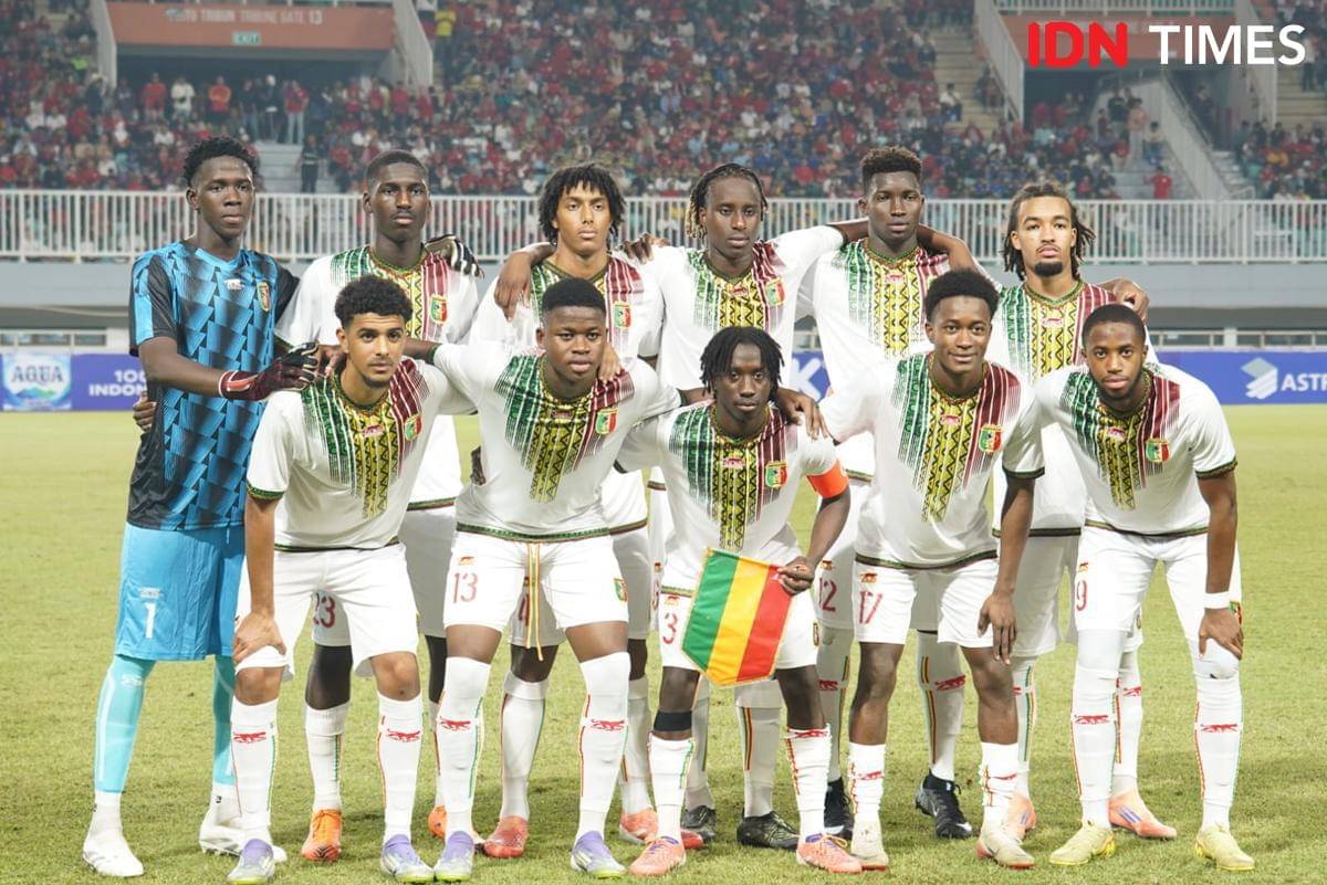 Para pemain Mali jelang lawan Timnas U-22
