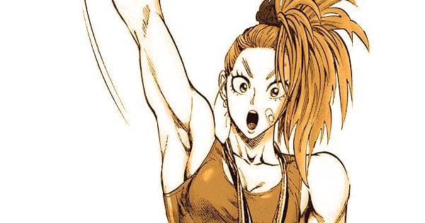 Mizuki yang antusias selama pertemuan dengan Sekingar - One Punch Man