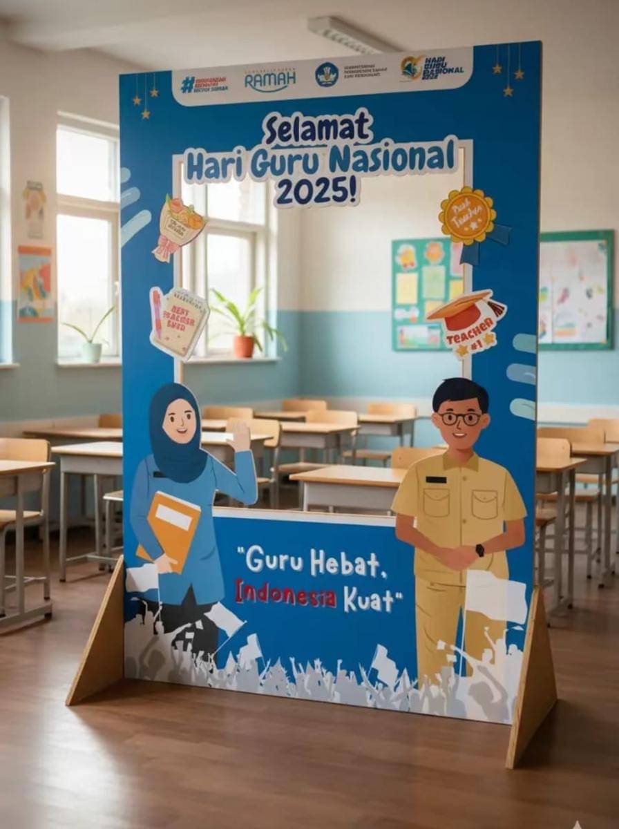 Inspirasi dekorasi Hari Guru Nasional