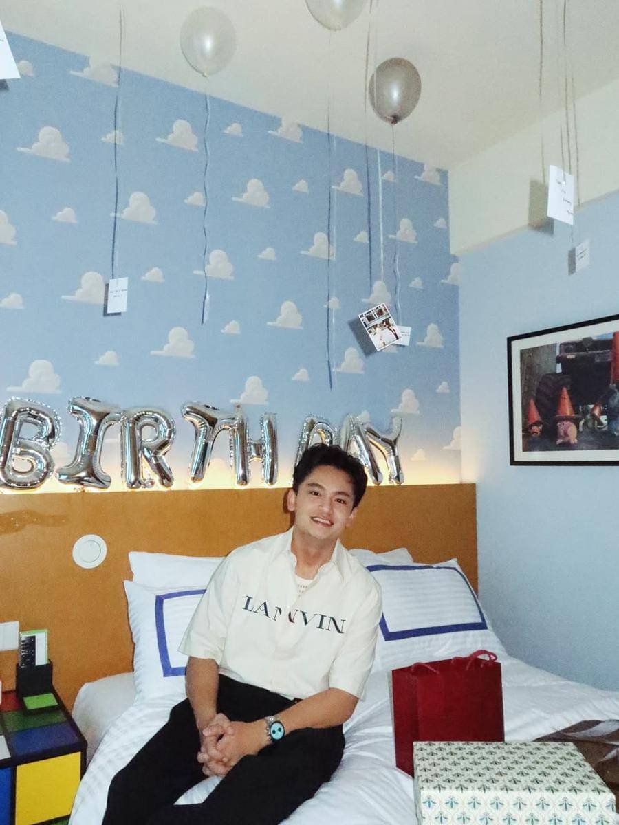 Randy Martin ultah di Shanghai.