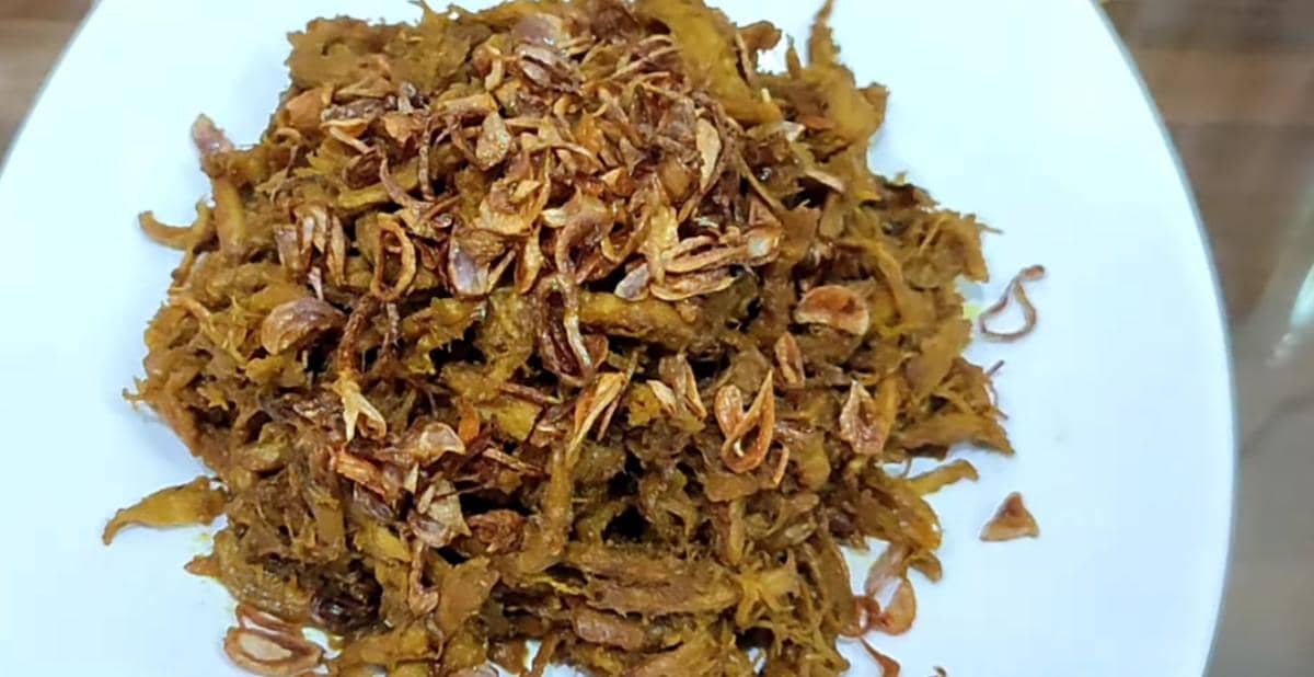 ilustrasi ayam suwir krawu