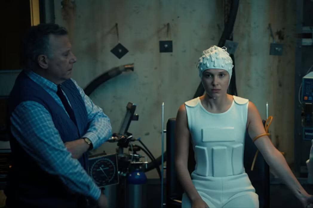 cuplikan adegan dalam serial Stranger Things 