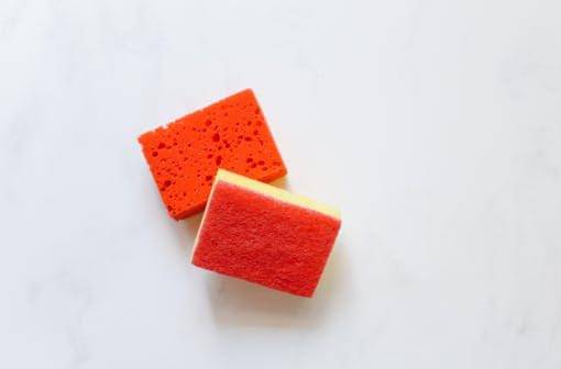 ilustrasi spons yang sudah disteril