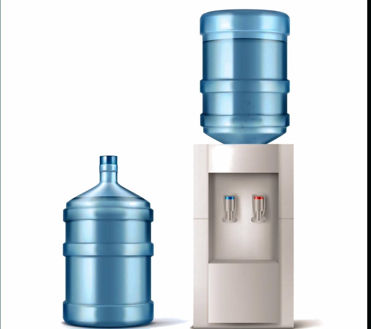 ilustrasi dispenser air (freepik.com/upklyak)