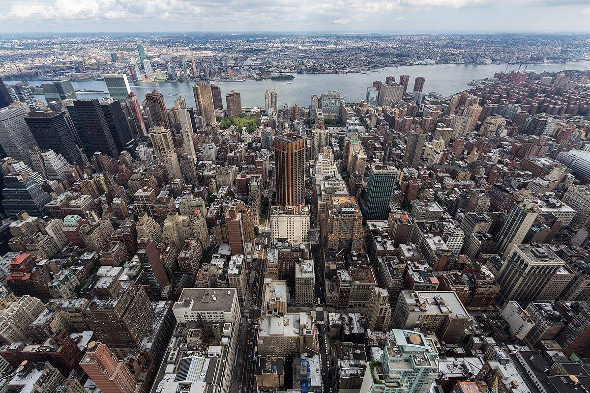 Kota New York (New York, AS), Gedung Empire State (Dietmar Rabich / Wikimedia Commons / “New York City (New York, USA), Empire State Building -- 2012 -- 6436” / CC BY-SA 4.0)