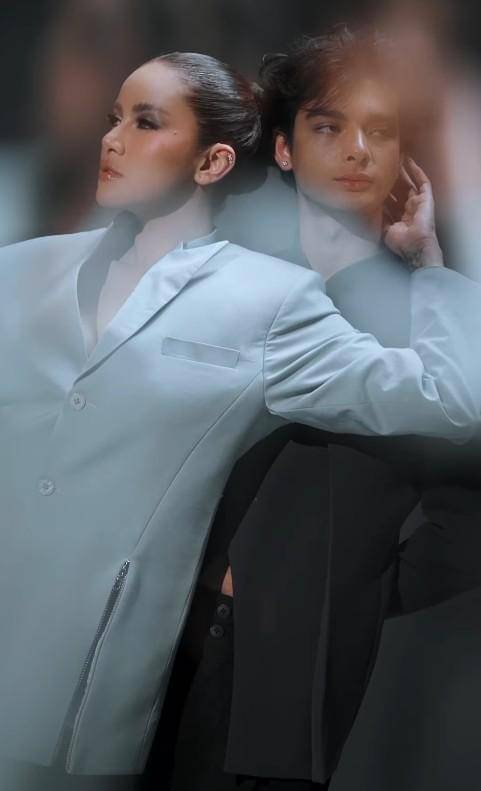 Pemotretan Olla Ramlan dan Tristan Molina (instagram.com/ollaramlan)