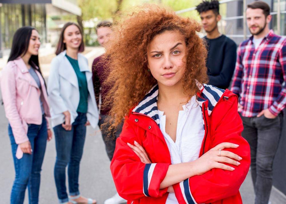 ilustrasi lebih fokus ke diri sendiri 