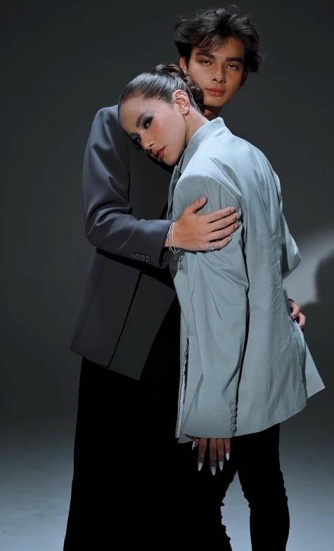 Pemotretan Olla Ramlan dan Tristan Molina (instagram.com/ollaramlan)