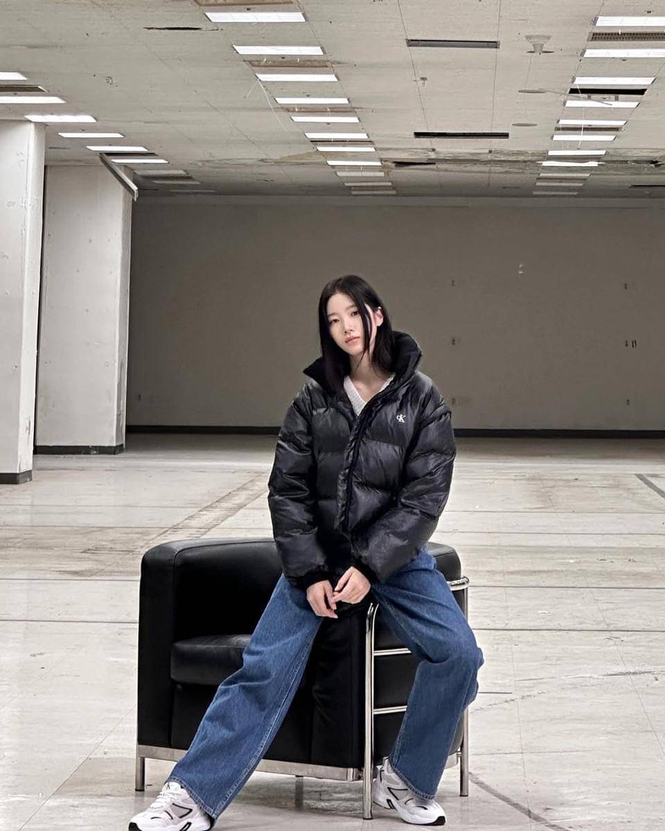 OOTD boyish ala Kazuha LE SSERAFIM