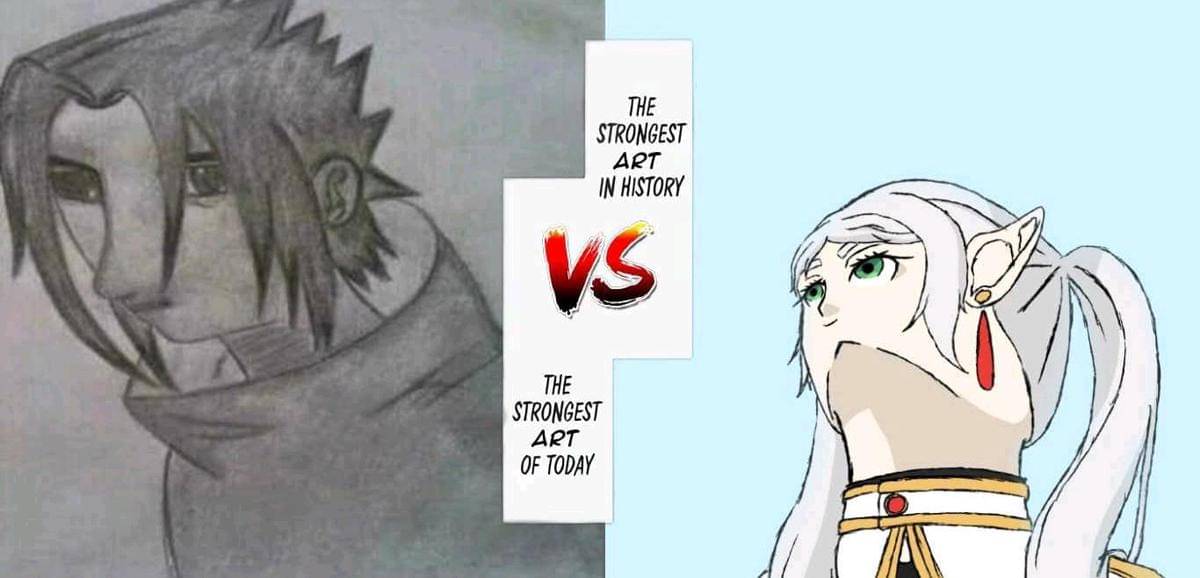 meme gambar Frieren viral