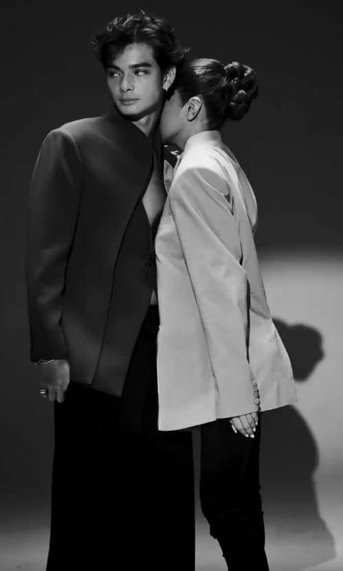 Pemotretan Olla Ramlan dan Tristan Molina (instagram.com/ollaramlan)