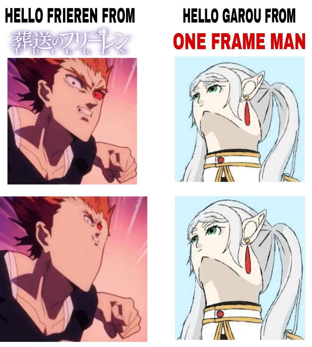 meme gambar Frieren viral