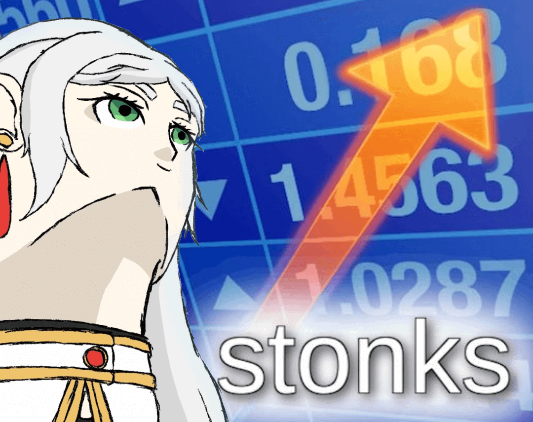 meme gambar Frieren viral