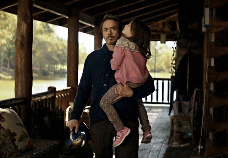 Tony Stark dan Morgan Stark