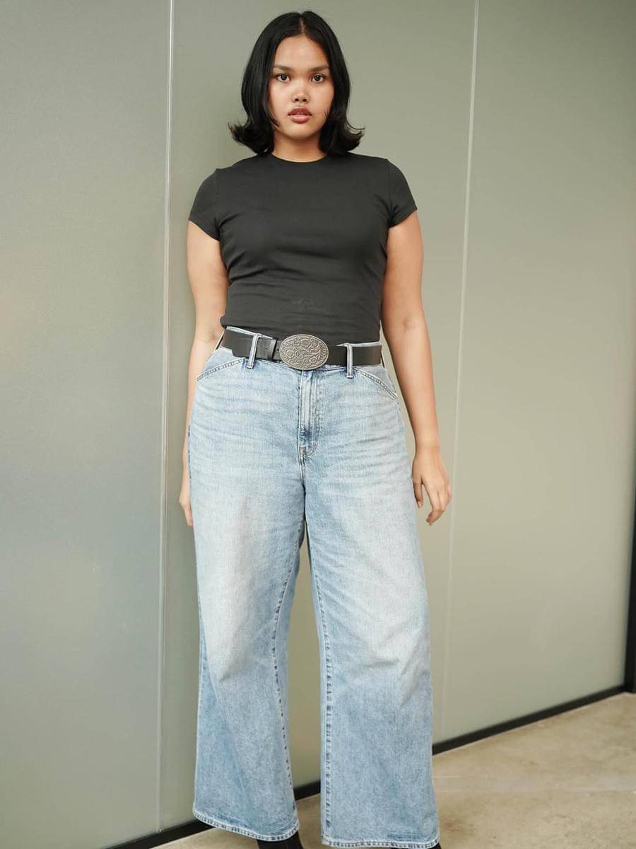 OOTD kasual untuk plus size