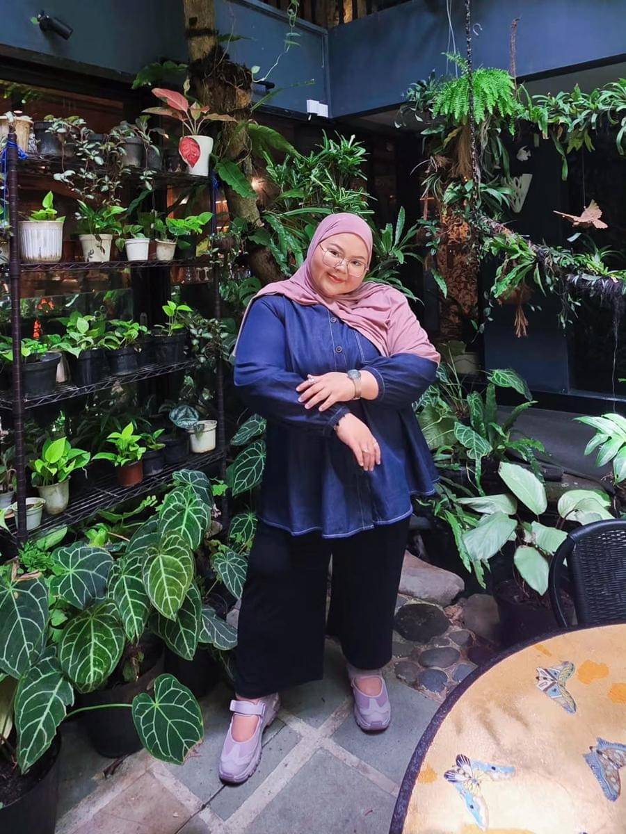 OOTD kasual untuk plus size