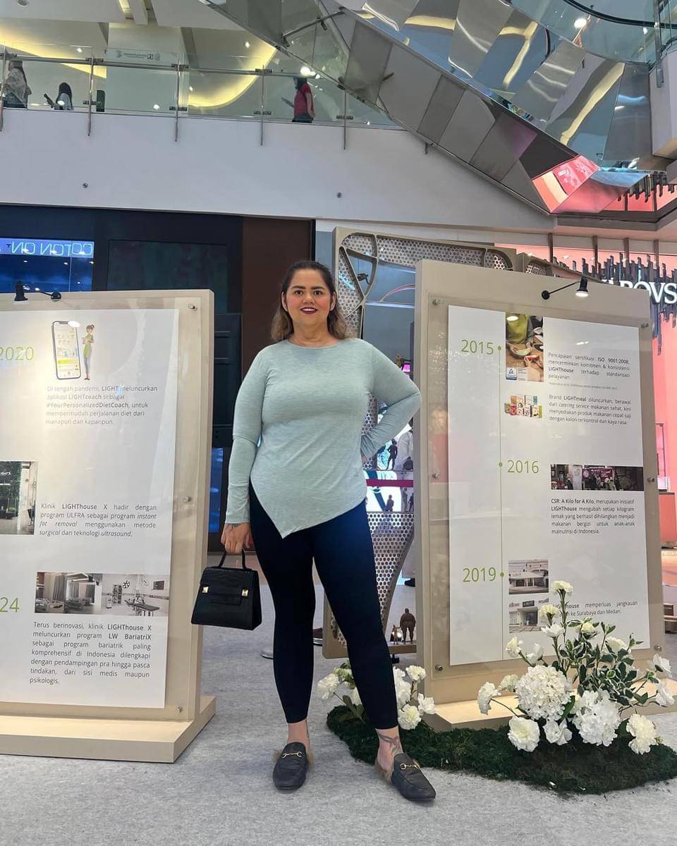 OOTD kasual untuk plus size