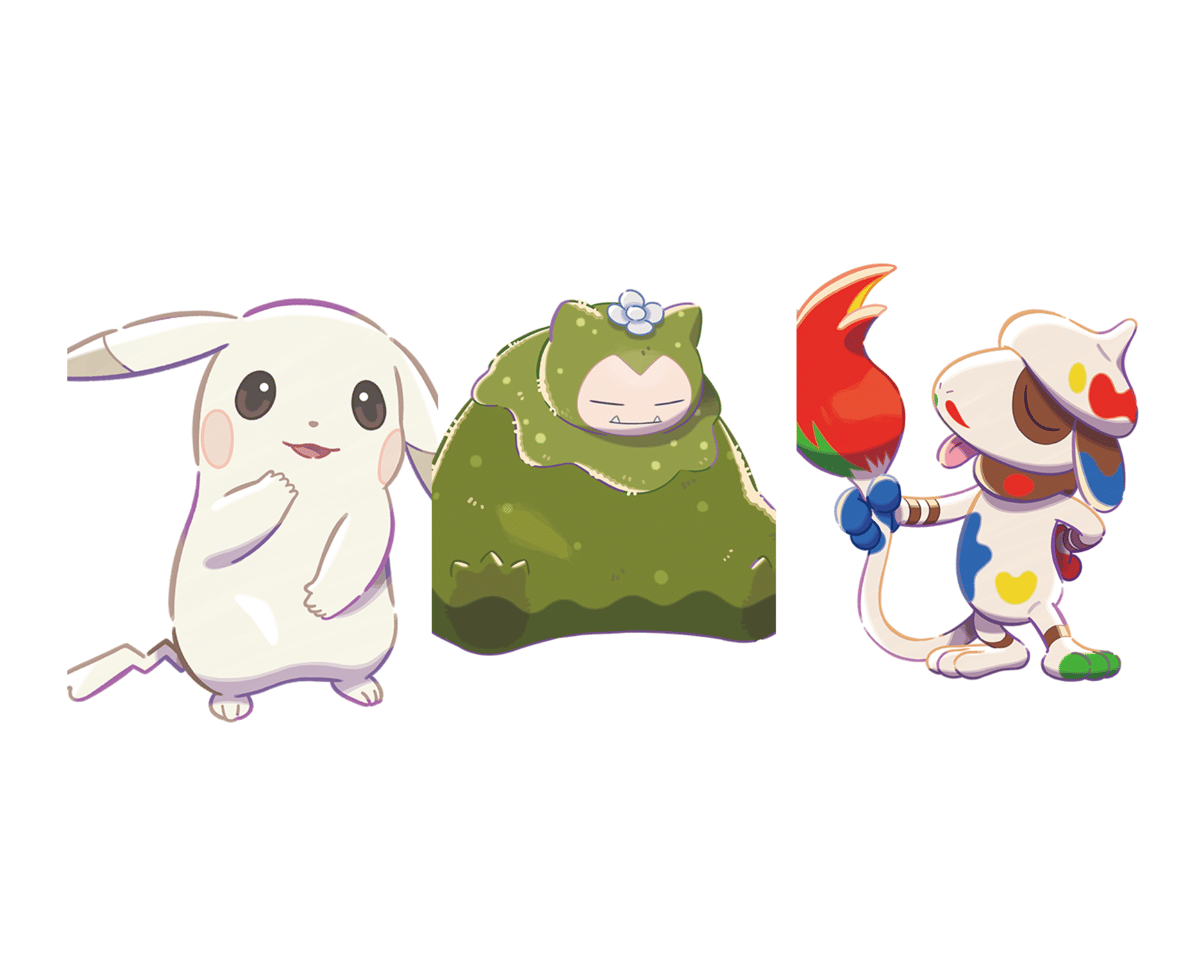 Trailer terbaru Pokémon Pokopia menampilkan tiga bentuk baru Pokémon, yaitu Smearguru, Peakychu, dan Mosslax.