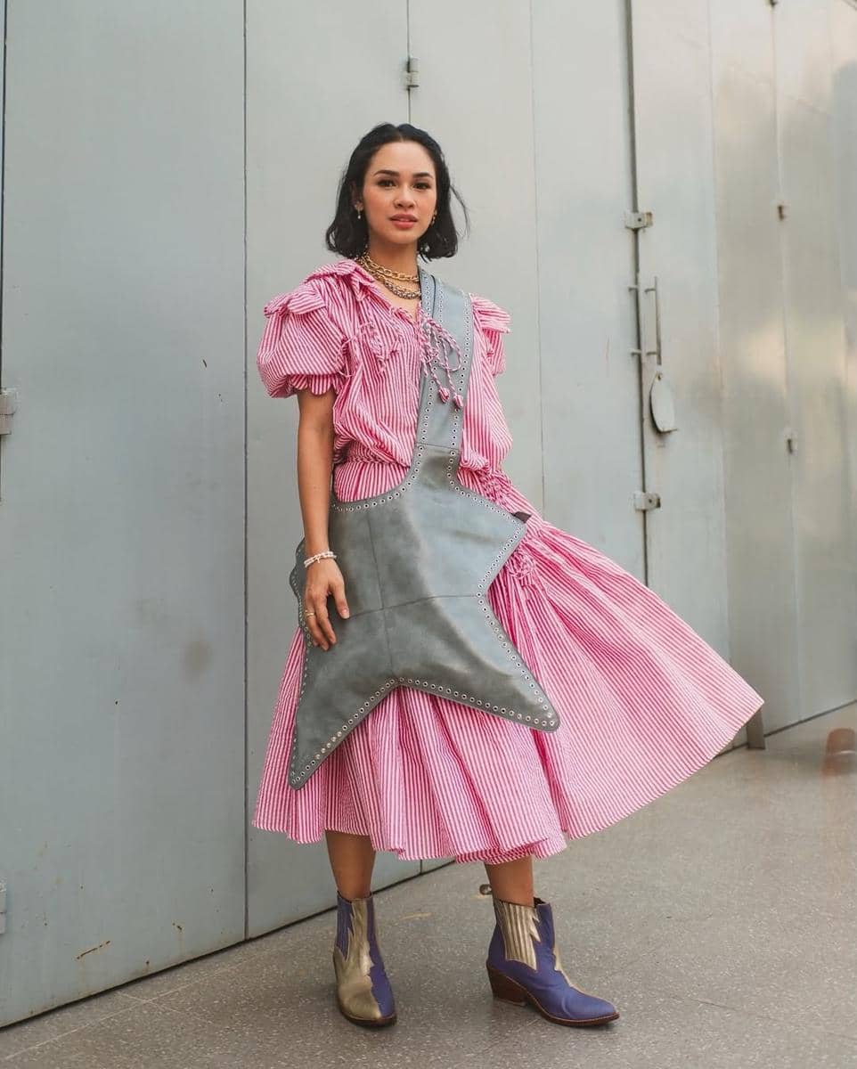 inspirasi coquette style ala Andien Aisyah