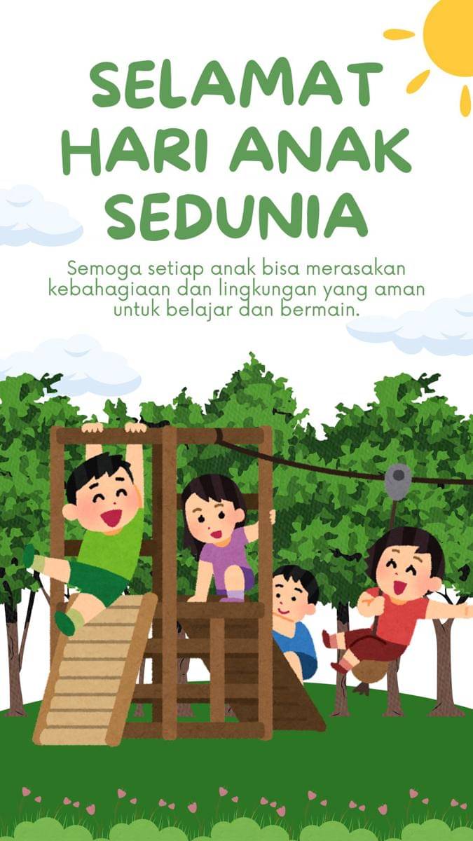 Poster Hari Anak Sedunia 