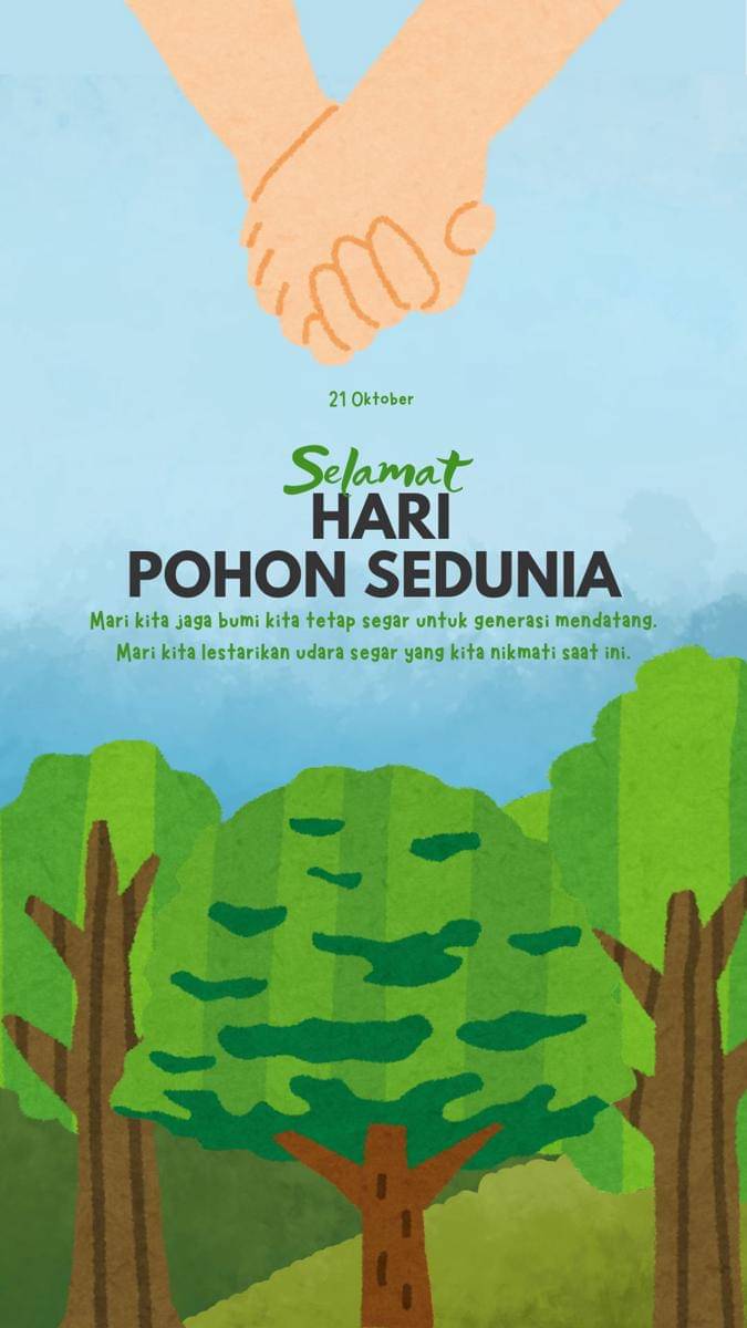 Poster Hari Pohon Sedunia 