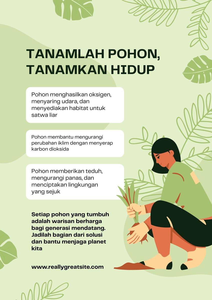 Poster Hari Pohon Sedunia