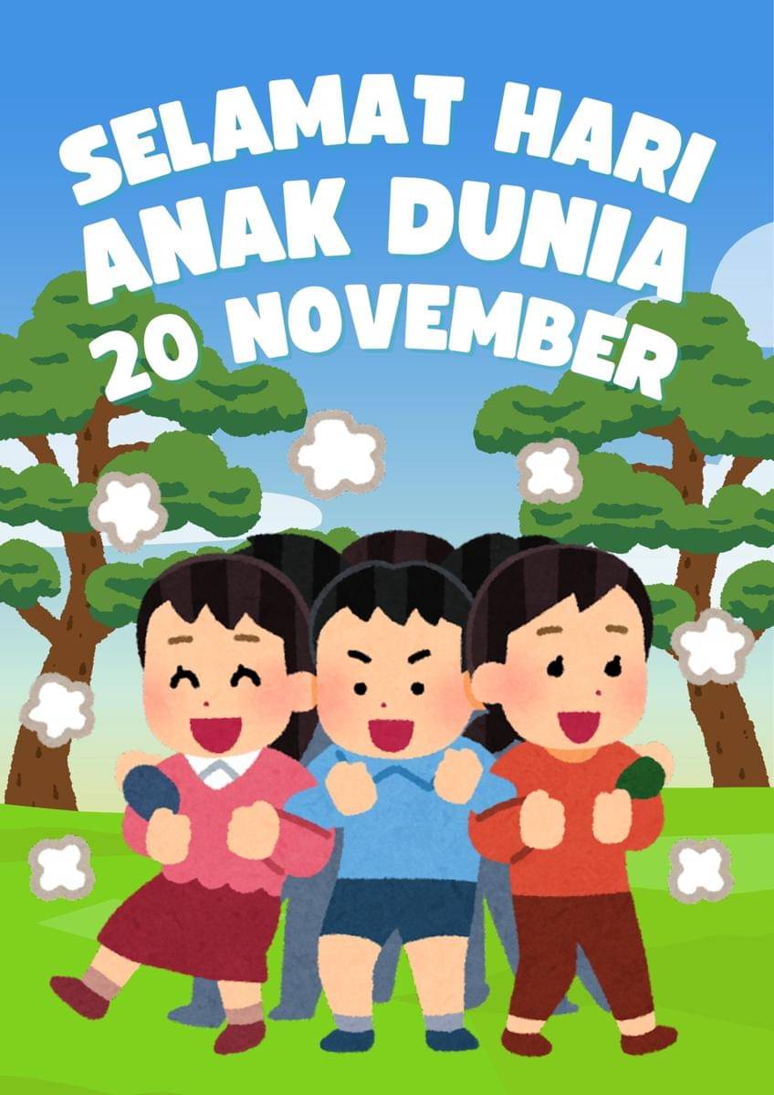 Poster Hari Anak Sedunia 