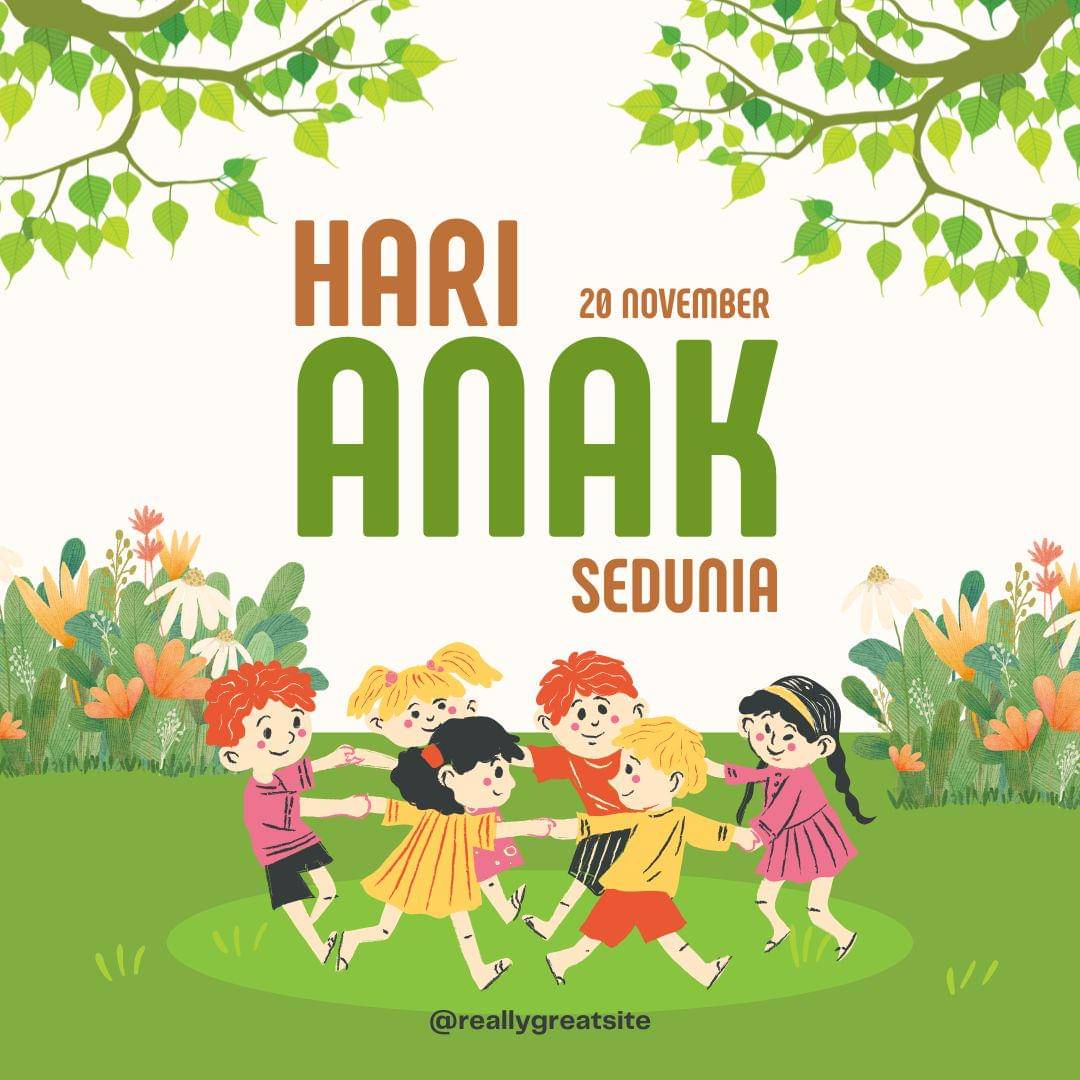 Poster Hari Anak Sedunia 