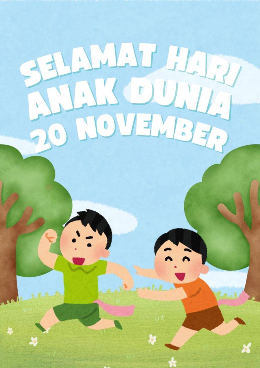 Poster Hari Anak Sedunia 