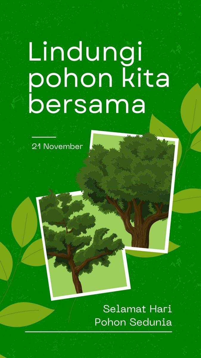 Poster Hari Pohon Sedunia 