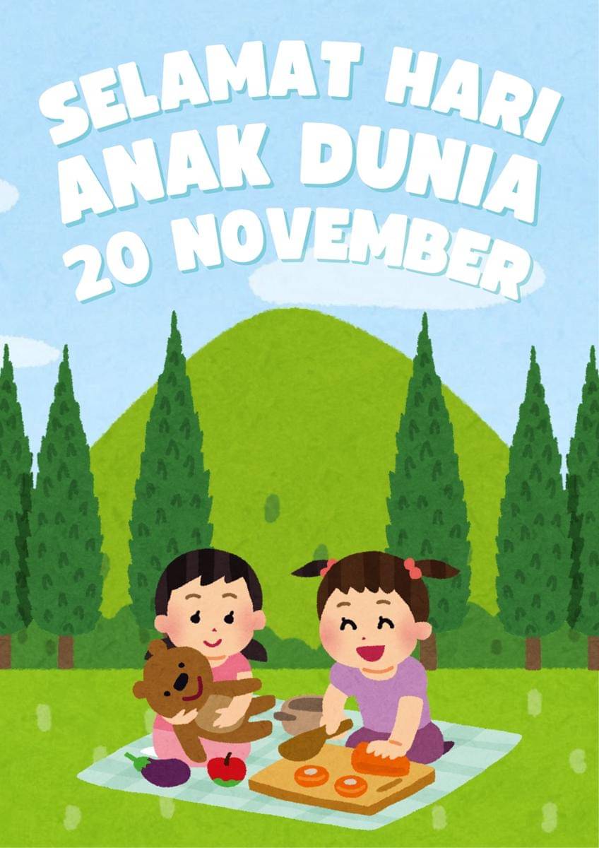 Poster Hari Anak Sedunia 