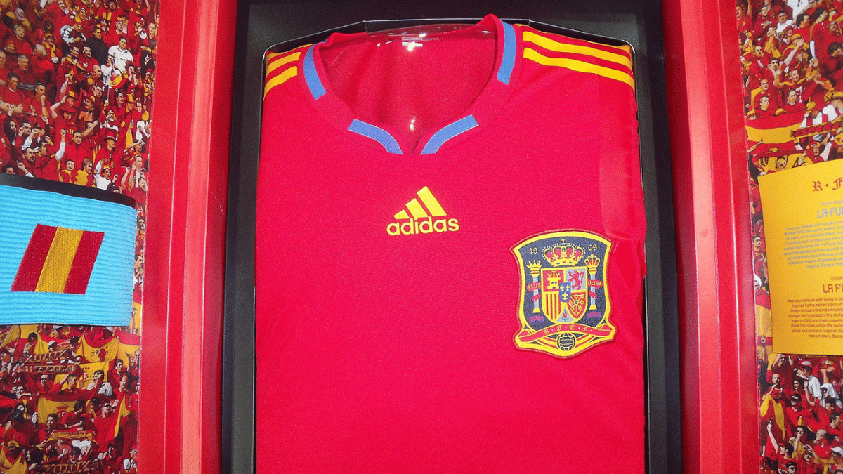 ilustrasi jerseye Timnas Spanyol