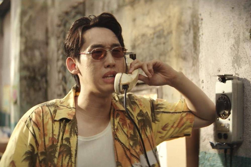 cuplikan drakor Typhoon Family