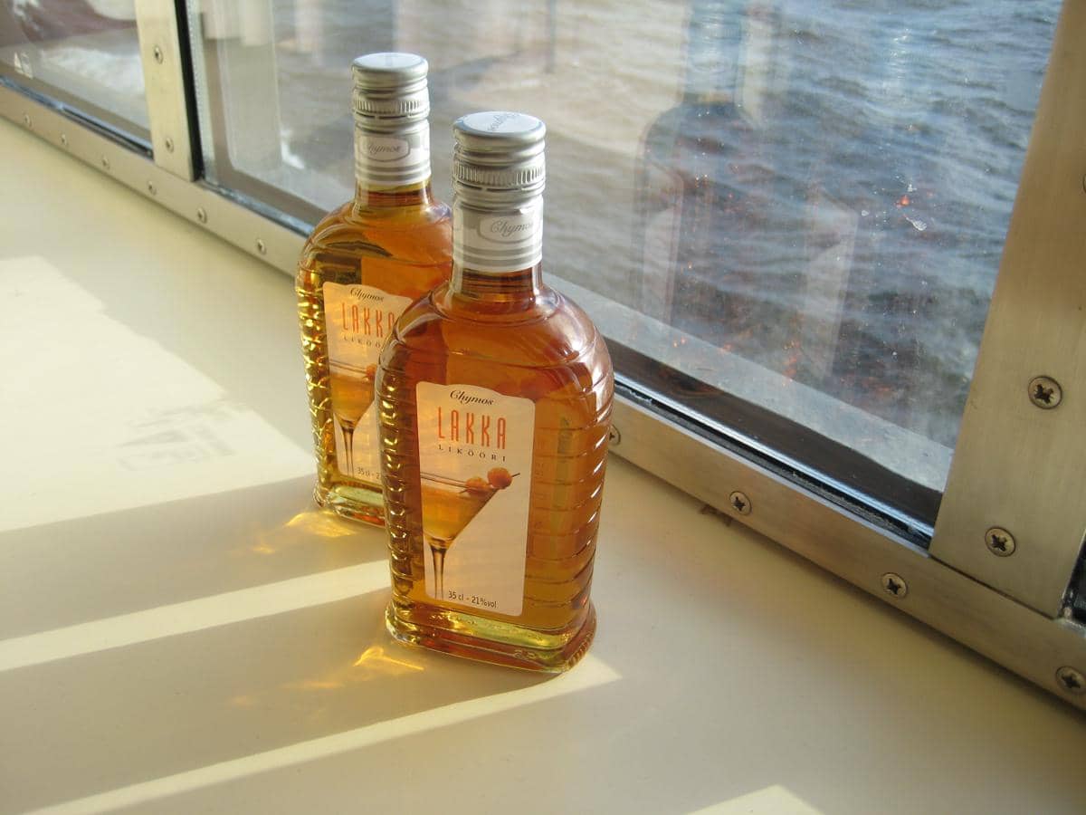 potret Lakka, minuman khas Finlandia yang terbuat dari cloudberry