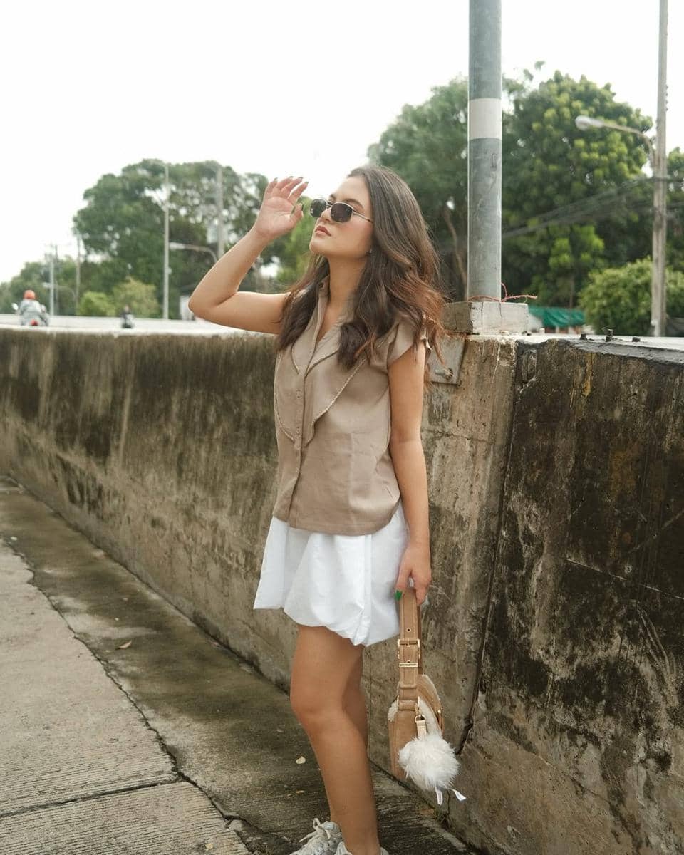 ide styling balloon skirt ala seleb Indonesia