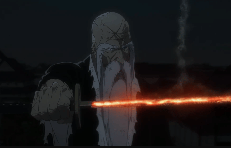 Karakter Genryūsai Shigekuni Yamamoto dari anime Bleach: Thousand-Year Blood War (2022) (dok. Pierrot) 