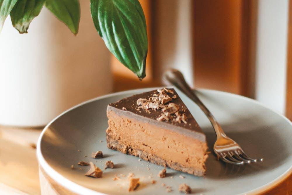 ilustrasi coffee cheesecake