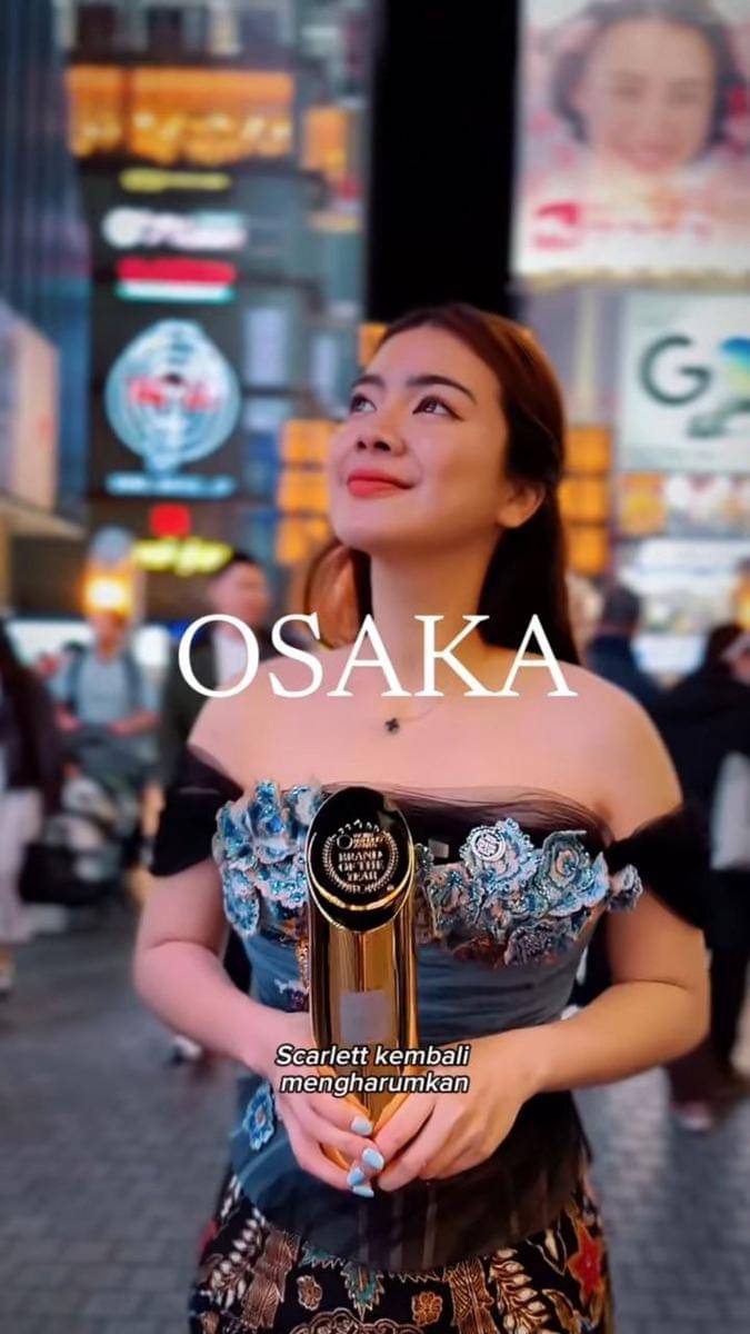 Potret Felicya Angelista raih penghargaan dari WBA