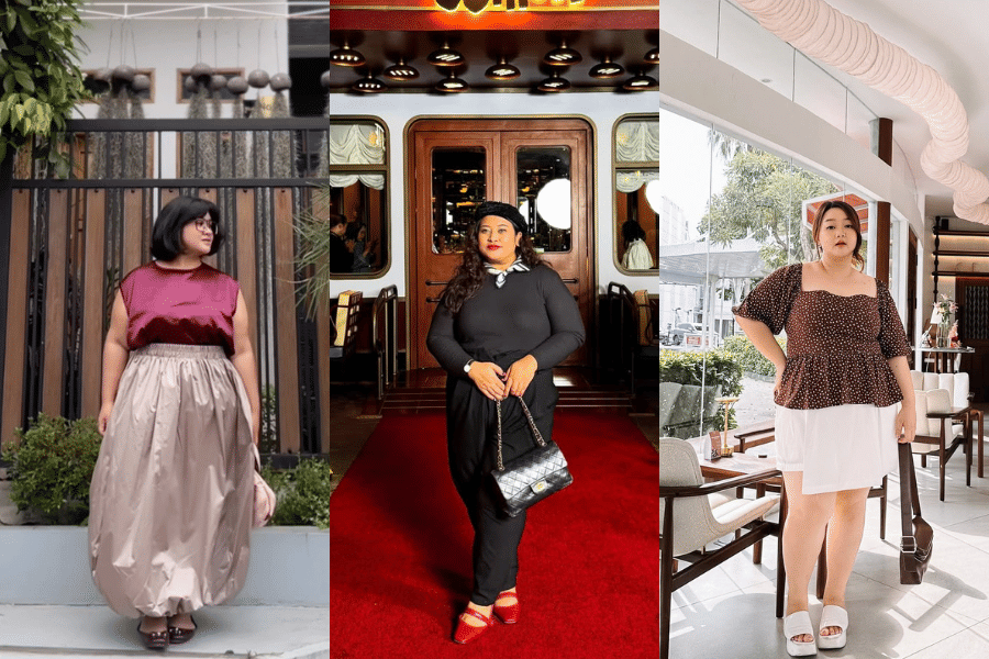 OOTD kasual untuk plus size