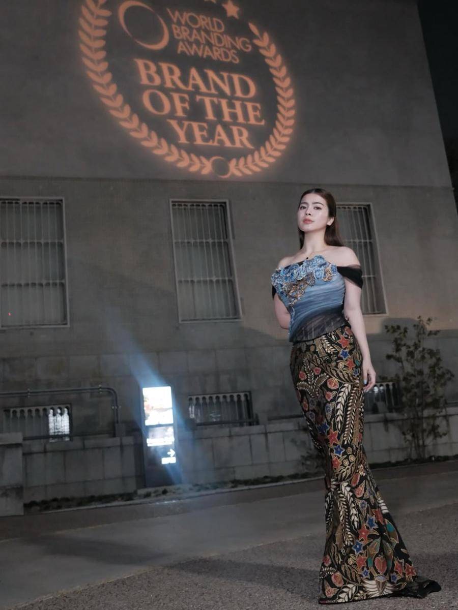 Potret Felicya Angelista raih penghargaan dari WBA